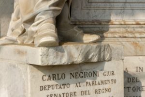 Cimitero Monumentale Novara Carlo Negroni Sepolcro