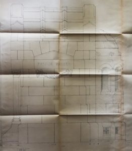 Cappella Monumentale. progetto esterni laterale