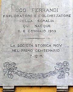 Cimitero Monumentale Novara Ugo Ferrandi Vita